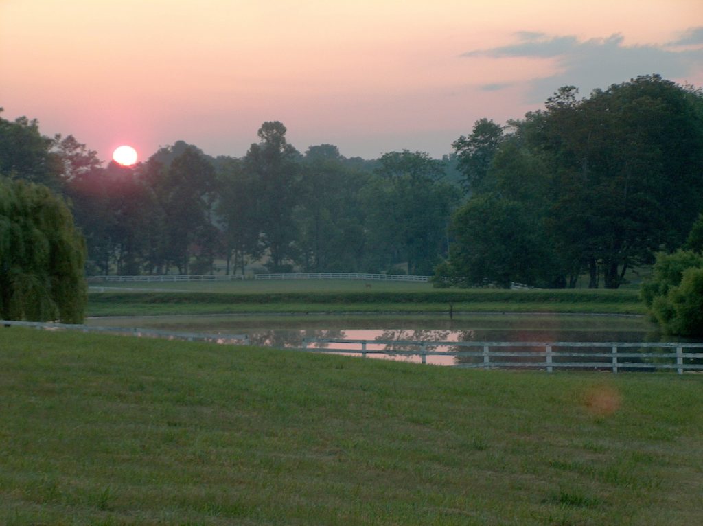 Circa 1760 Colonial Landscape Park
